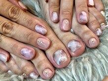 リッチネイル(Rich Nail)/大理石アートでフット&ハンド