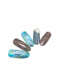 大理石アート☆