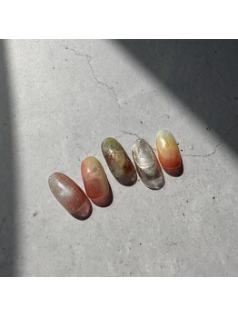 アンジー(Angie)/カラフルニュアンスアート