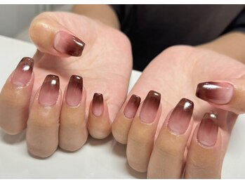 ルアナネイルナゴヤ(LUANA nail nagoya)/ブラウングラデーション