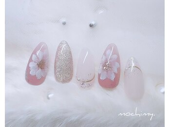 モチミィ(mochimy.)/*お花ネイル*