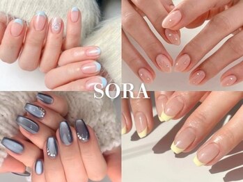 ソラ(sora)の写真/【パラジェル取扱店】ワンカラーやマグネット、季節にピッタリのニュアンスネイルまで幅広くご提案します◎
