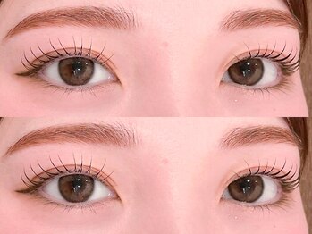 エミルアイラッシュ 八戸店(emile EYELASH)の写真/大人気の【パリジェンヌラッシュリフト】☆自まつげを最大限長く魅せるまつげパーマでナチュラルEYEへ♪