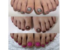 エナネイル 中央町店(ENA nail)の雰囲気（Jrクーポン☆期間限定☆フットワンカラー¥2,000♪カラー多数♪）