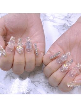 ルーミー アンド コー(Roomy&co.)/くまさんネイル