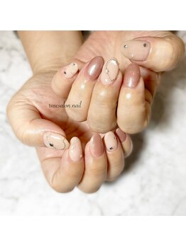 トータルビューティーローズ(Rose)/ハートチェーンネイル