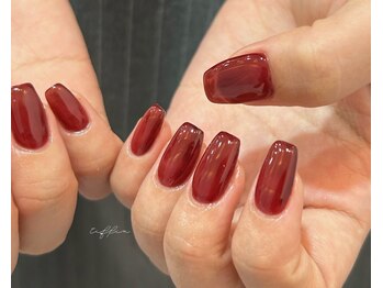 ネイルサロン ティフィン(tiffin)/~ボルドーネイル~