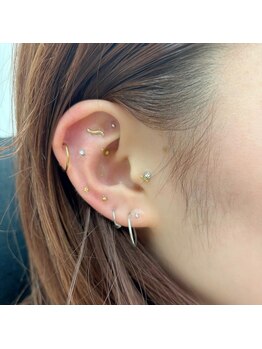 キルナリビング(kiruna living)/耳ツボジュエリー(片耳10粒)