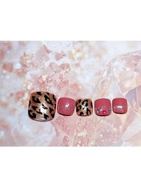 1月定額フットネイルアート