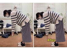 船橋カイロプラクティックオフィスの雰囲気（曲げると痛かった腰がだいぶ動けるようになりました）