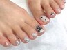 *FOOT*【新規オフ無料／丁寧ケア】持ち込み・120分アートコース◆FOOTバス付