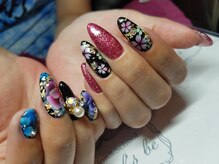 ネイルズ ビー 南昭和町本店(Nail's be)/エアブラシネイル