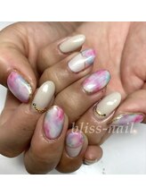 ブリスネイル(bliss-nail)/タイダイネイル