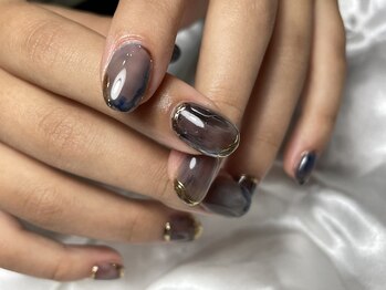 チピネイル 尼崎(chipinail)/ニュアンスもやもやっと