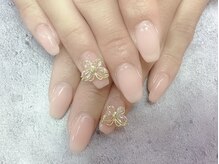 ジャスミンネイル(Jasmine Nail)/ジェル☆シンプルビジューコース
