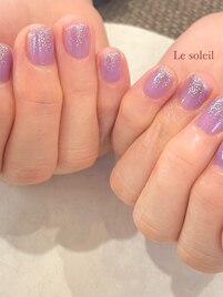 ラメグラデーション　by mikiko