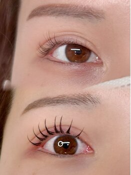 イズ(IZU)の写真/＆ヘルシー導入サロン☆まつエク＋まつ毛パーマの組み合わせで下がりまつ毛も解消◎是非、お試しください♪