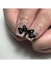 【U24】simple nail(ワンカラー/グラデーション)+パーツ2個 ¥7,000→¥6,450