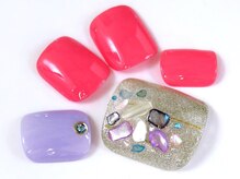 トータルビューティーアンドアズフローラ(Total Beauty & a`s Flora)/キラキラネイル