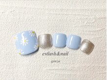 エストラッシュアンドネイル 銀座店(est lash&nail)/フットデイジーネイル