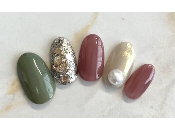 アルブル(ARBRE)/♪10月定額シンプルネイル♪