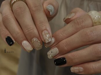 アイネイルズ 吉祥寺店(I nails)/手描きトレンドアートネイル