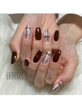 ルピナス(LUPINAS)/チェックネイル