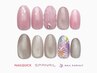 【ハンド】定額★トレンドアート付き　¥8,990（ジェルオフ無しの方のみ）