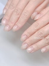 ファラウェイネイル(Faraway nail)/自爪風ネイルで爪育♪