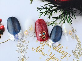 クリスマスネイル2026