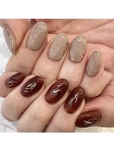 グリーディ(greedy)/秋ネイル