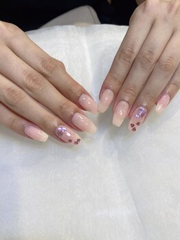 ララアンジュ(LaLa-Ange)/ハートホロネイル