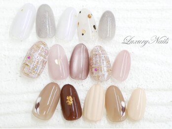 ラグジュアリー ネイルズ(Luxury Nails)の写真/【パラジェル導入サロン】上質ネイルを提供☆指先に美の魔法をかける高リピート率！幅広い定額コ-ス♪