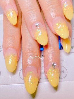 ネイル ジン(Nail' GIN)/【HAND】グラデーション 春
