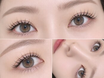 ミーアアイサロン(miia eye salon)の写真/パーマで根元から立ち上げ、エクステで華やかに！目元の魅力を最大化する★