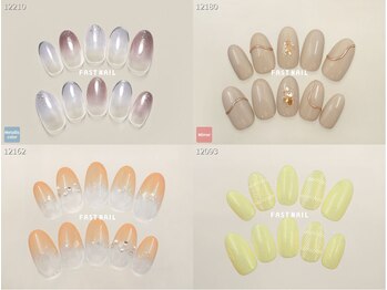 ファストネイル 越谷レイクタウン店(FAST NAIL)/定額 ¥5410 ◆ シンプルAコース