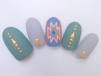 ネイルサロン ドレリッチ 大宮店(drerich)/【6990】ネイティヴマットネイル