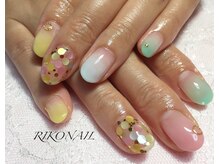 リコ ネイル(RIKO NAIL)/トロピカルグラデーション