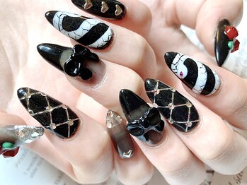 【スカルプ】10本アートし放題