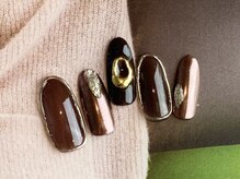 ネイルサロンフォーユー(for u)/ブラウンミラー￥6980