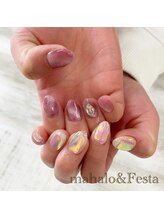 マハロ アンド フェスタ 長野店(mahalo&Festa)/氷ネイル×マグネットネイル