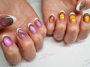 ネイルフロンティア 吉祥寺(NAIL FRONTIER)/マグネットフレンチ8980円~