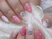 クイーンズネイルサロン(Queen's nail salon)/パーツ4本追加パーツつけ放題