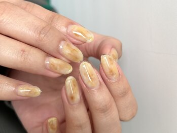 アールネイル(r.nail)/くすみイエロー