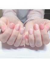 ネイルサロン マハロ 横浜四季の森フォレオ店(Nail Salon Mahalo)/縦グラネイル