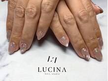 ネイルスタジオ ルキナ(LUCINA)/H-801大人フラワーネイル