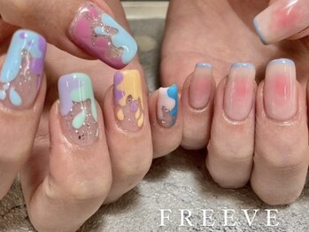ネイル フリーヴマックスケリー 東京渋谷(FREEVE MAXKELLY)/HAND90分コース