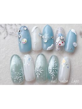 手描きアートが得意なサロン