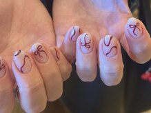 ラグ ネイル(RAG nail)/リボン/シンプルネイル