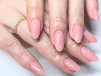 ネイルアンドアイラッシュケーズジュエル(K's Jewel)の写真/【高技術サロン】ワンカラー、ラメ、マグネット¥5500~!!美フォルムとデザインで魅せる指先美人ネイル♪